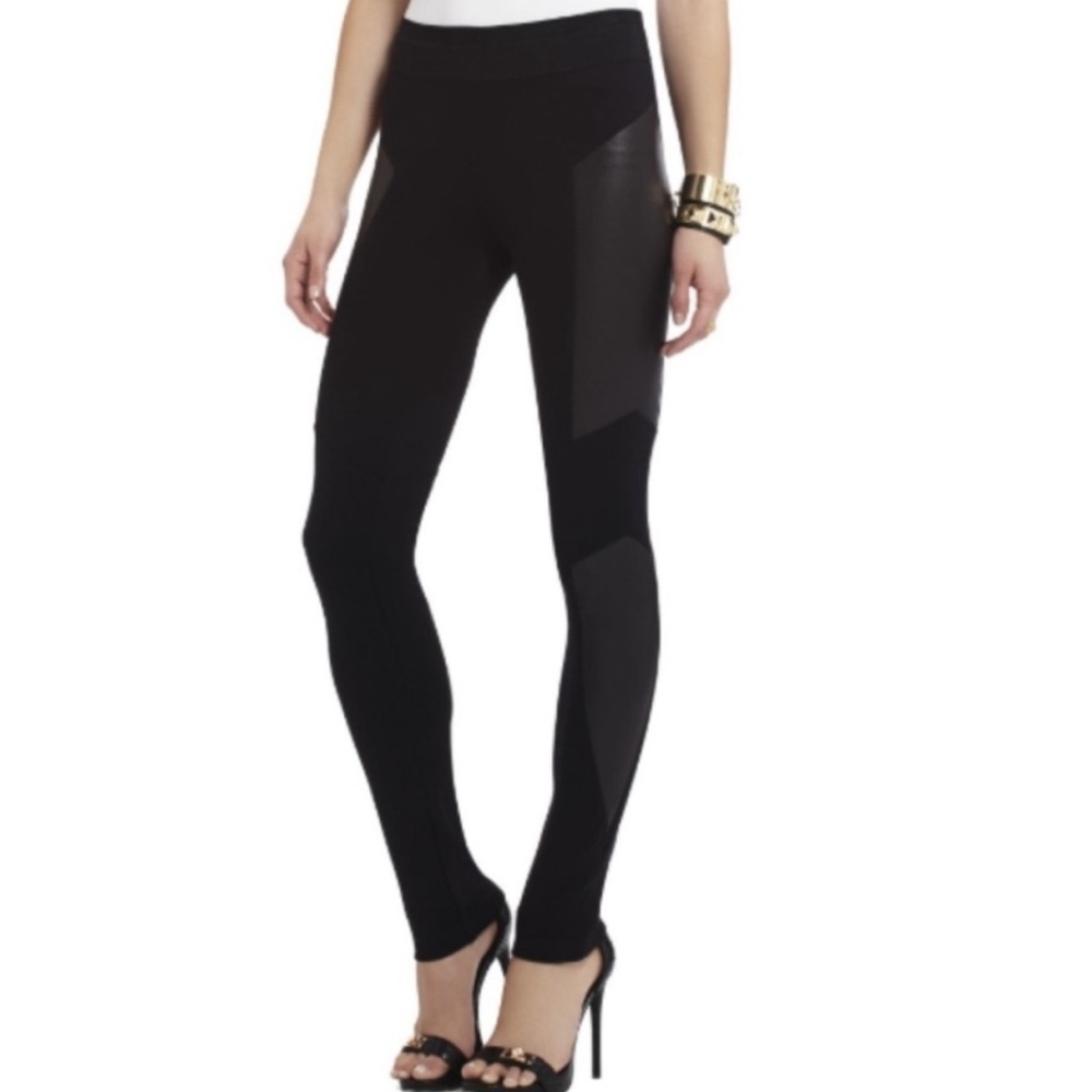 BCBG Max Azria Black Leggings